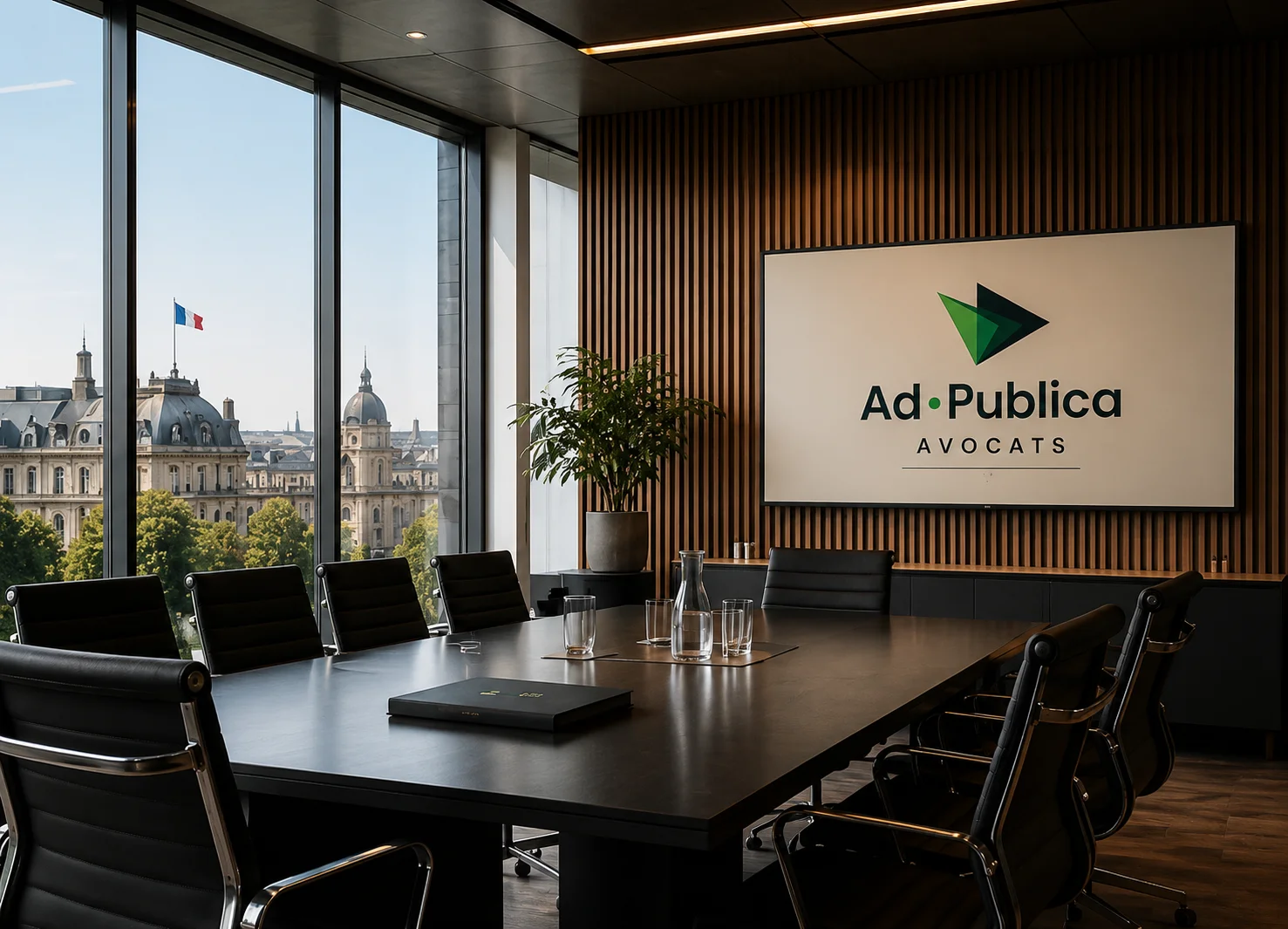 Dossier vert sapin gaufré