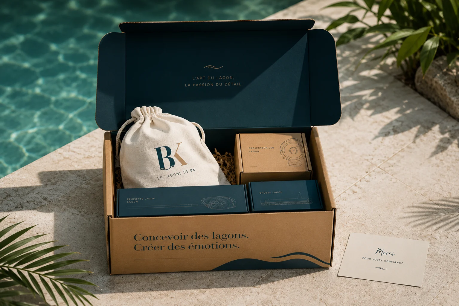 Coffret accessoires de piscine BK